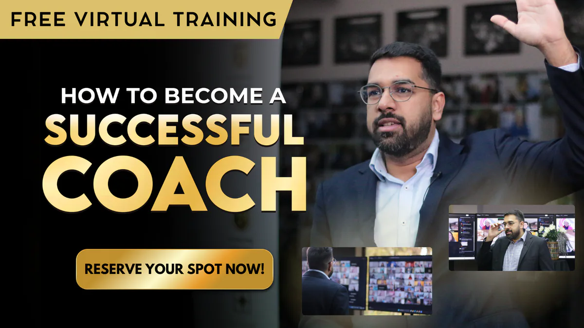 Free virtual training key art with Rashid Mubashir
